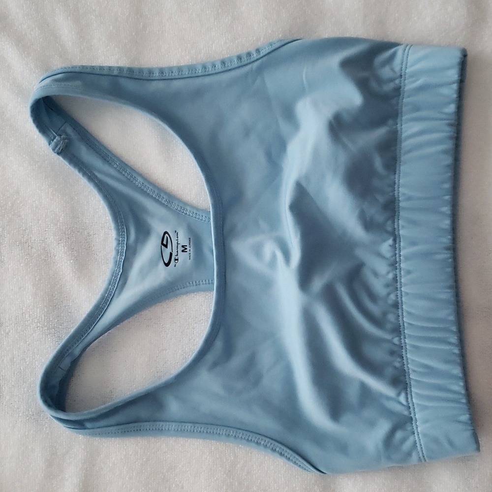 Champion Sports Bra Light Blue Size Medium